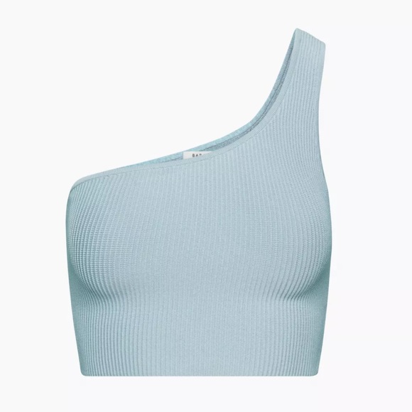 Babaton Sculpt Knit One-Shoulder Cropped Tank - Picture 9 of 10